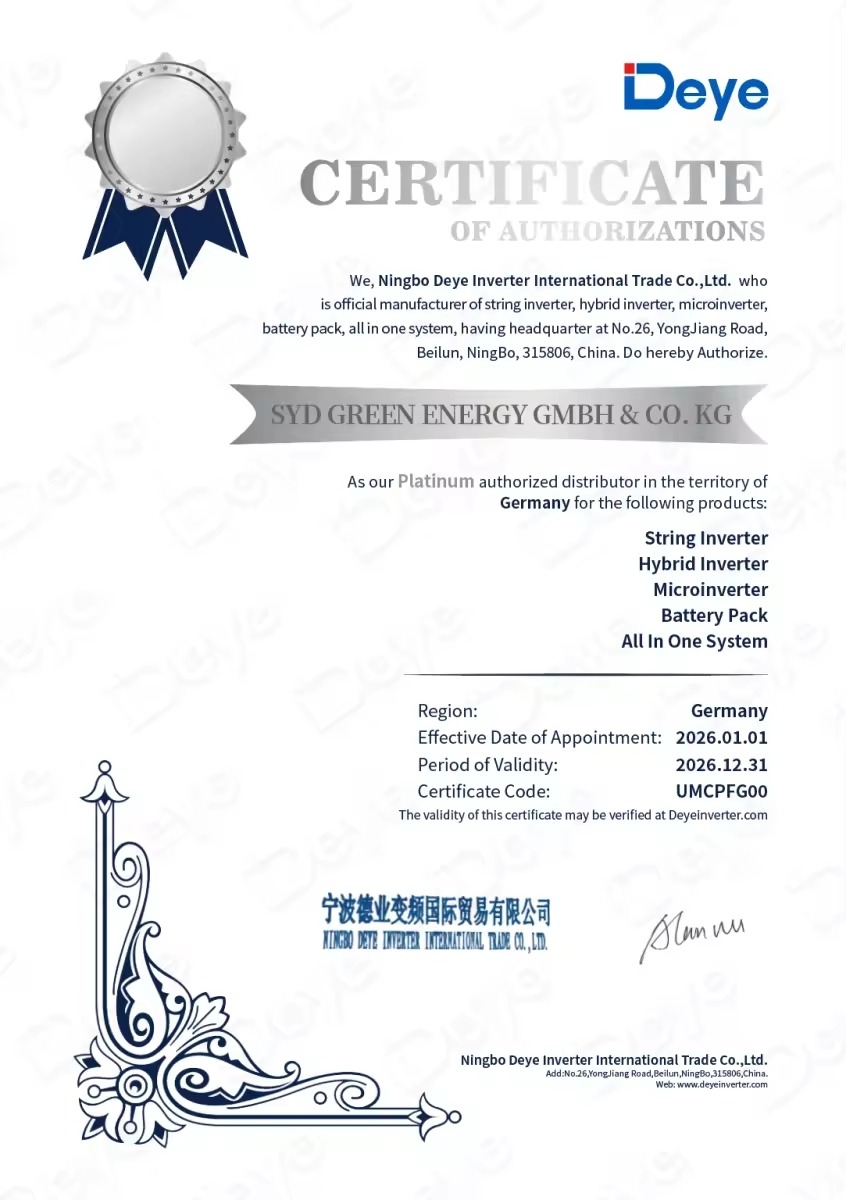 Official Certificate